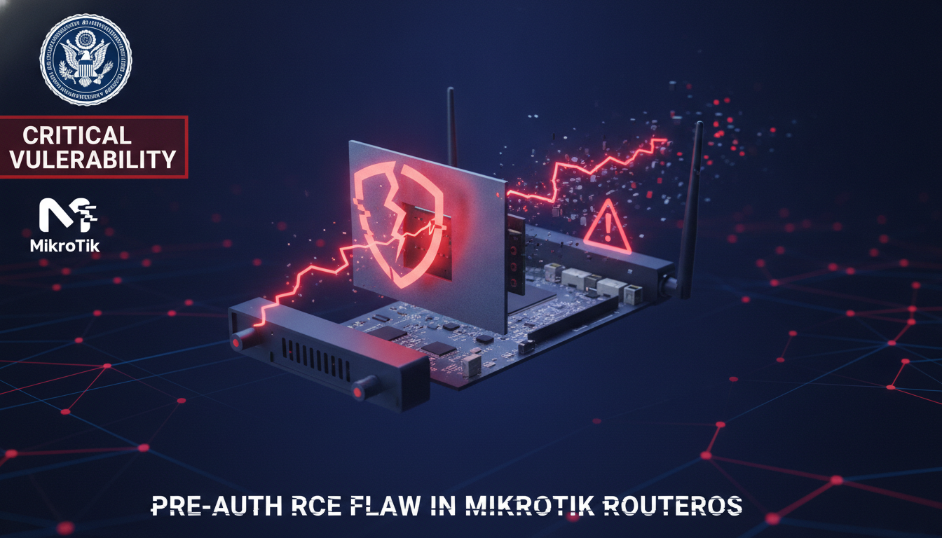 Ranker's #BrainUp Daily Tech News - (Thursday, October 1ˢᵗ) 28 27. CISA warns of critical pre-auth RCE flaw in MikroTik RouterOS