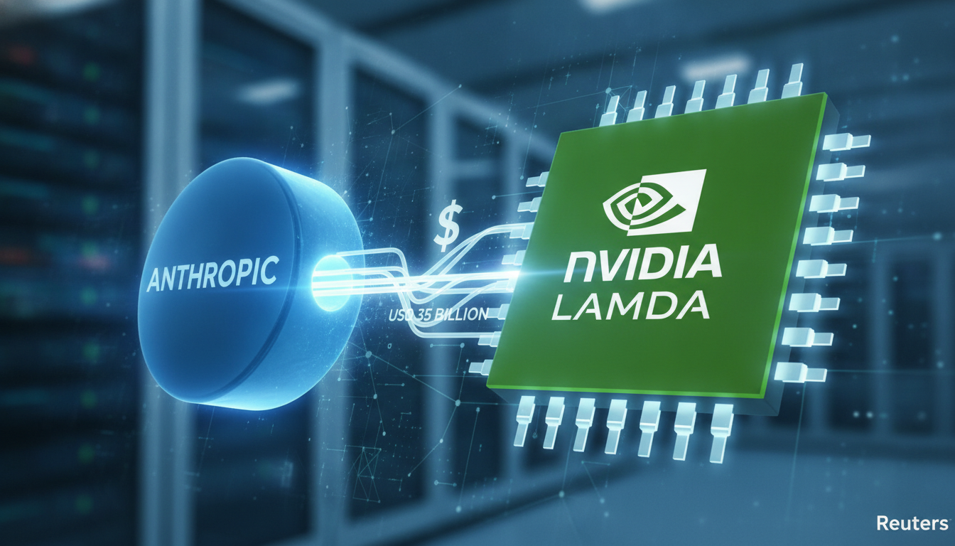 1. Anthropic signs $35 billion cloud deal with Nvidia-backed Lambda, source says