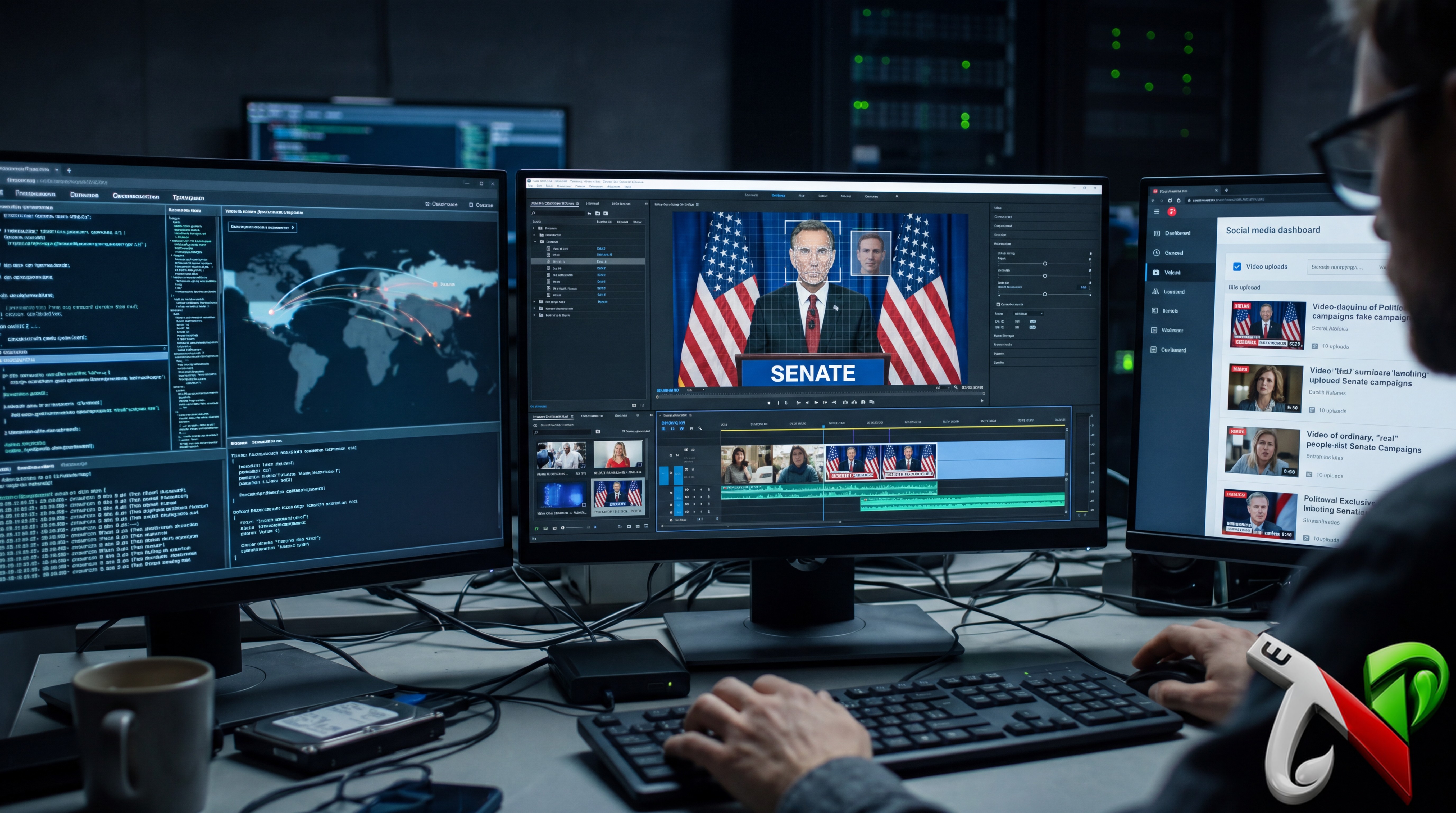 Ranker's #BrainUp Daily Tech News - (Wednesday, October 28ᵗʰ) 25 25. Disinformation videos, likely from Russia, are exploiting real people to malign Senate candidates
