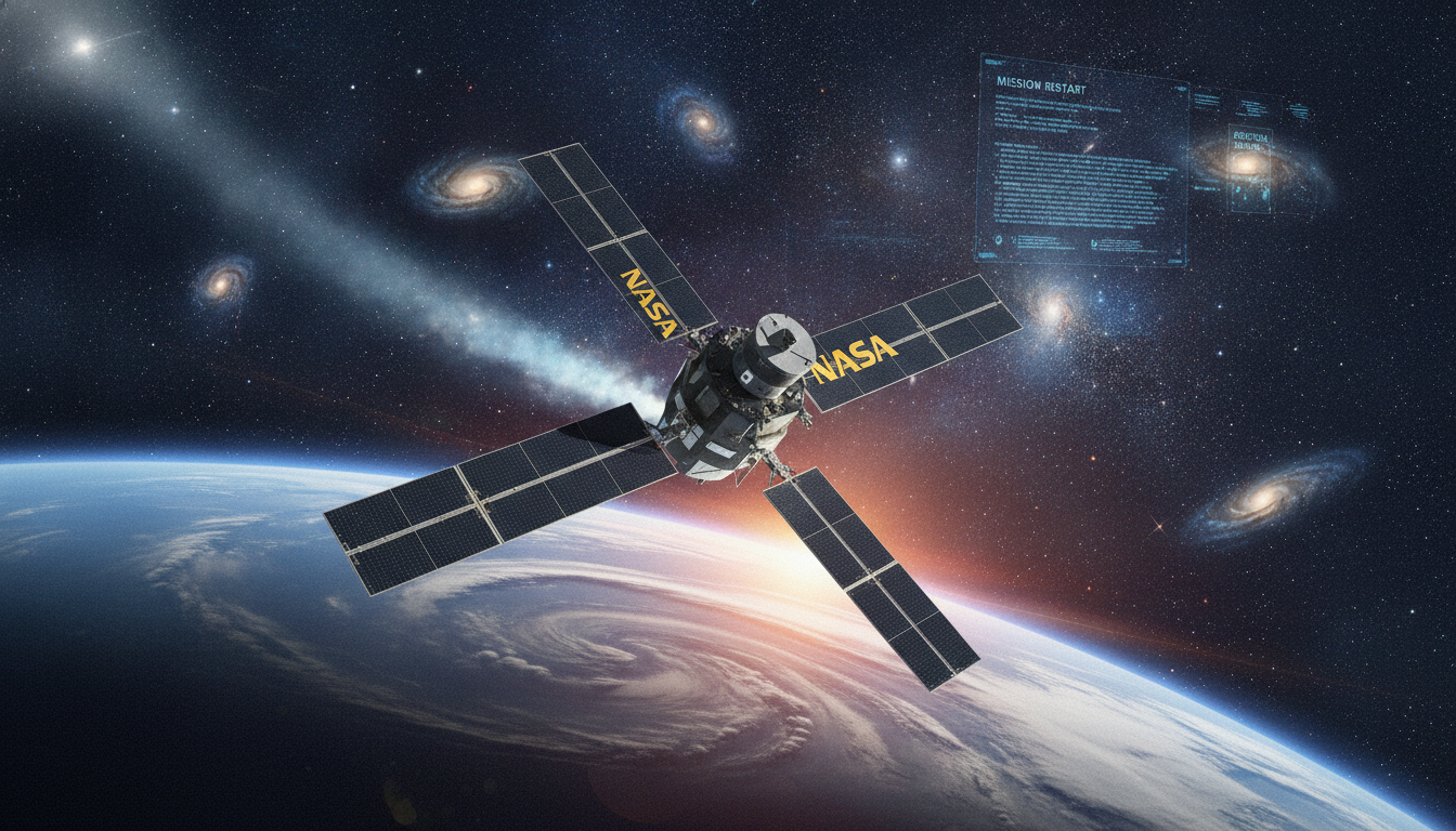 13. NASA Restarts Swift Telescope as It Slowly Falls Toward Earth