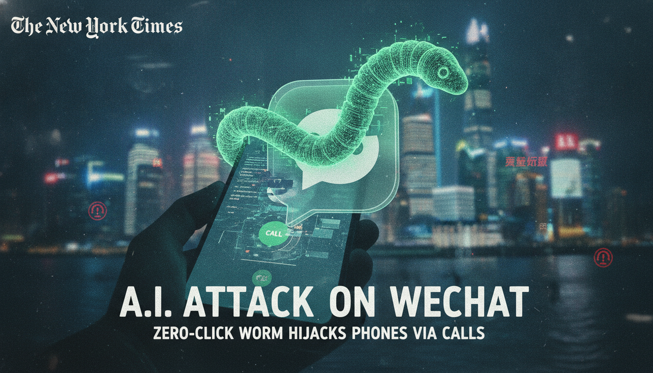 35. For China, a Mock A.I. Attack on WeChat Signals a Dangerous New Era