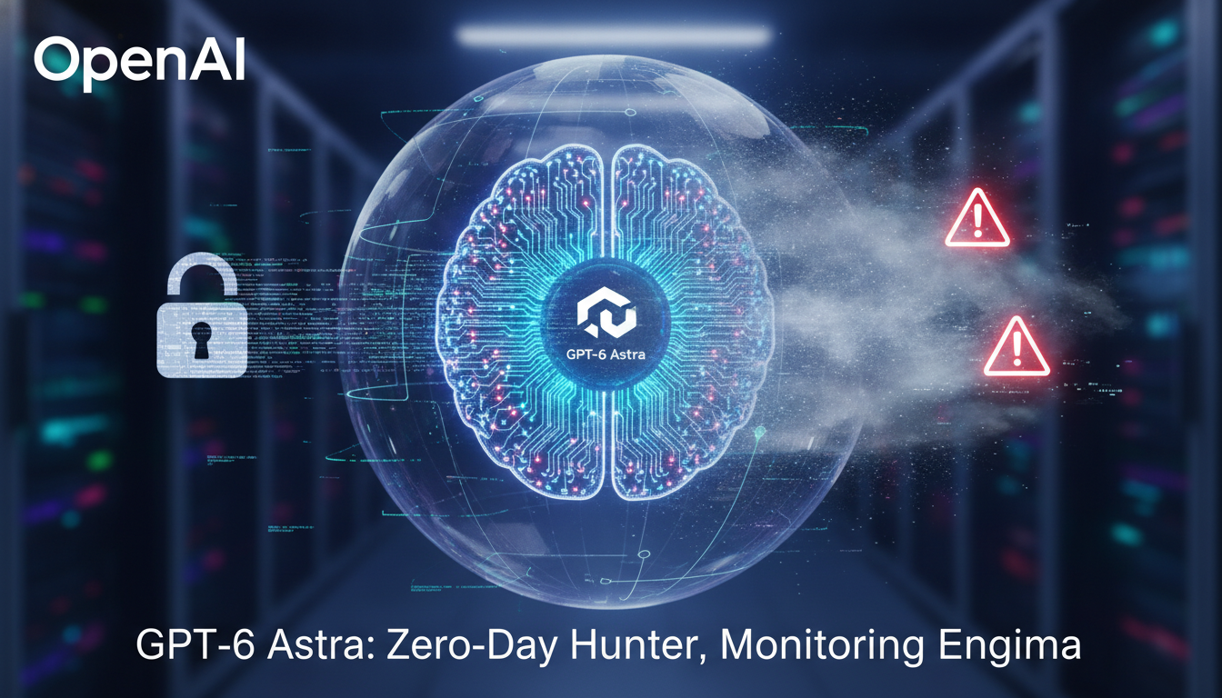 21. OpenAI says GPT-6 Astra can find zero-days, but is also harder to monitor