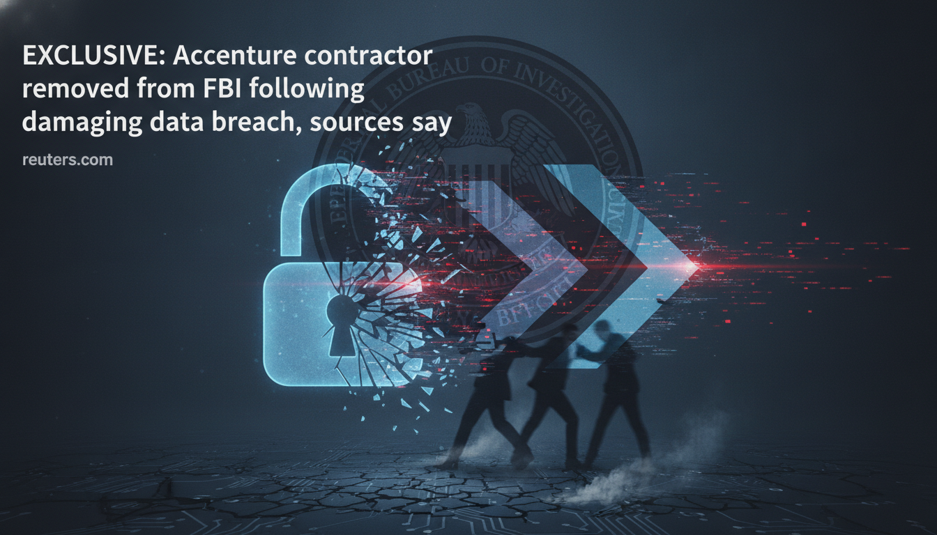 Ranker's #BrainUp Daily Tech News - (Tuesday, October 6ᵗʰ) 3 2. EXCLUSIVE: Accenture contractor removed from FBI following damaging data breach, sources say