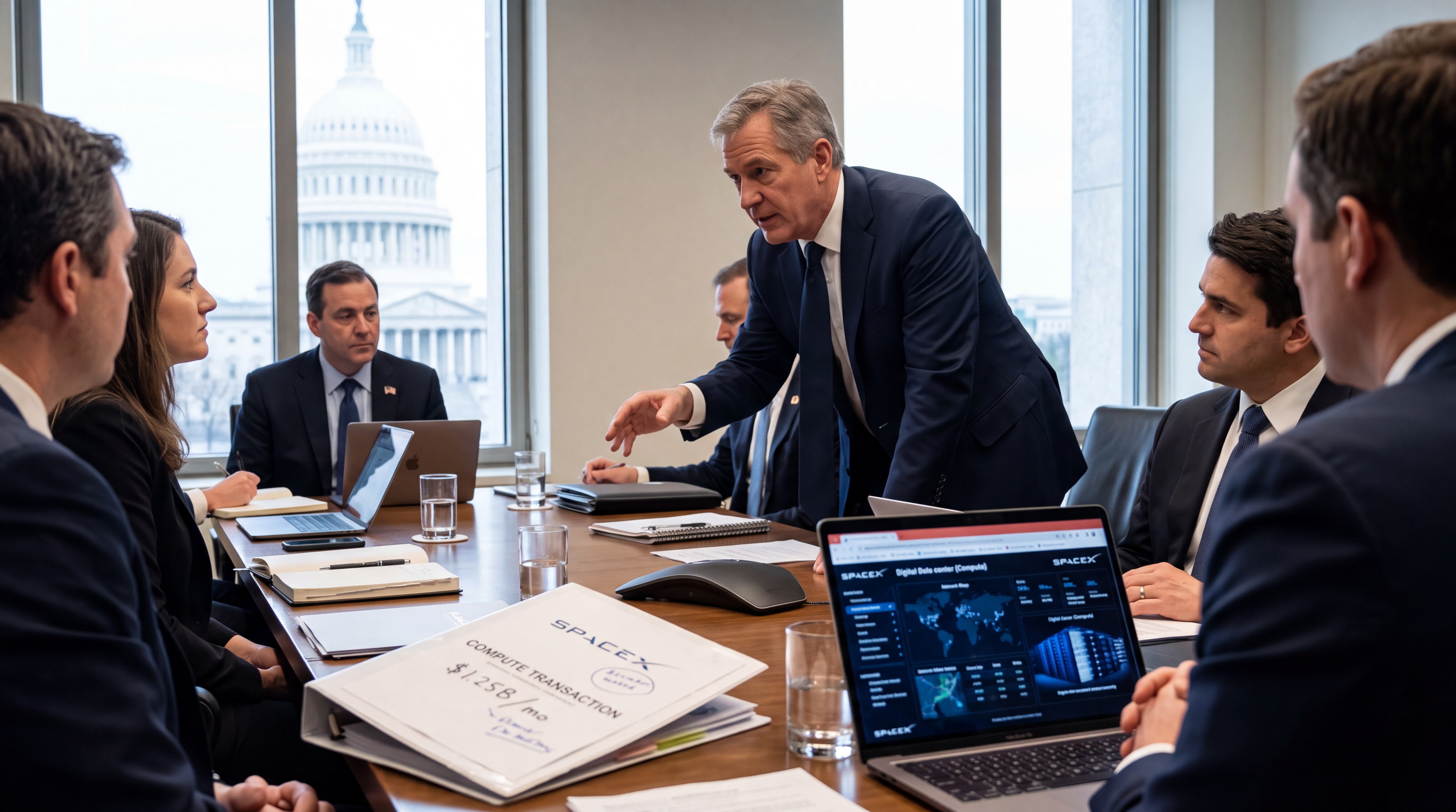 25. Tom Brown used GOP ties to broker a $1.25B/month SpaceX compute deal