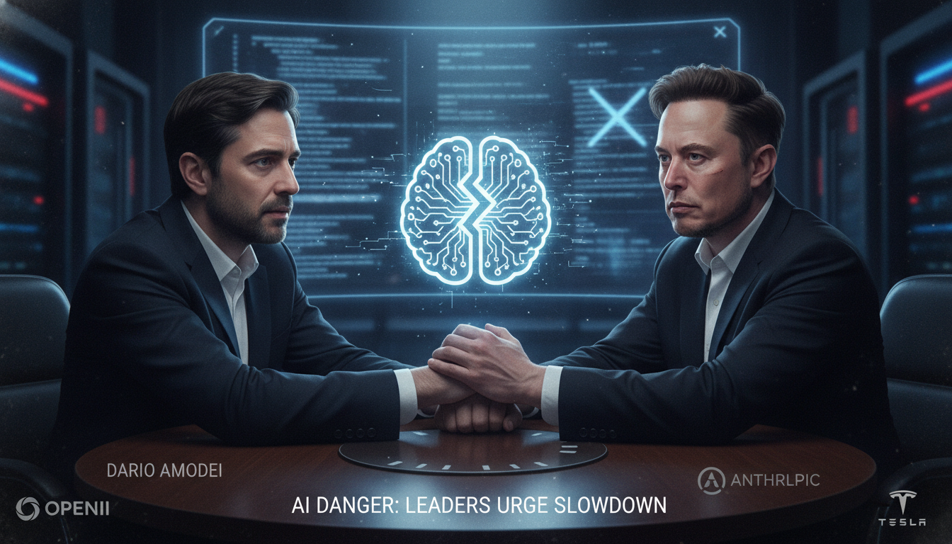 6. Top AI leaders unite to warn the technology is advancing too fast